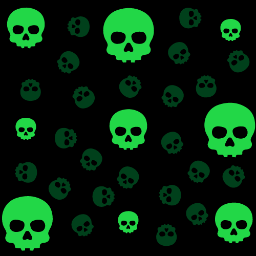 A lot of skulls.